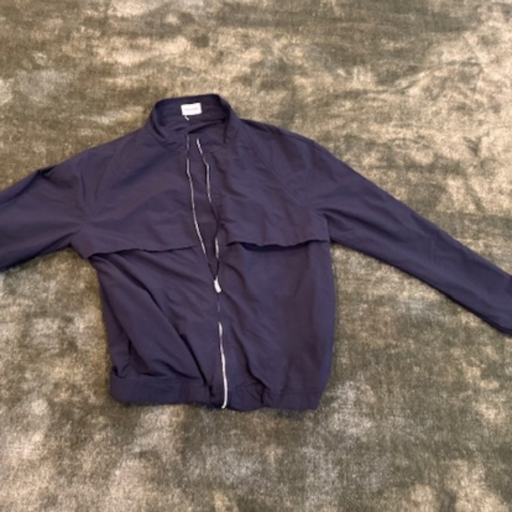 13 Bonaparte Funnel Neck Bomber Jacket Size S Men's Black Zip Up lightweight
